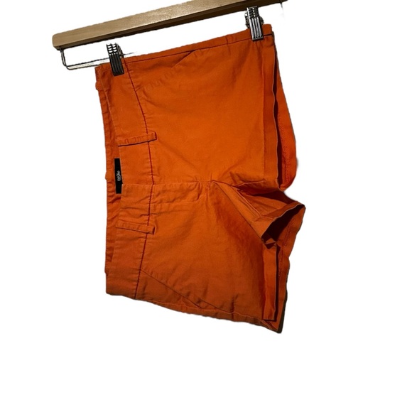 Orange Chino Shorts -Stretch (size: 2) NWOT - Picture 3 of 6